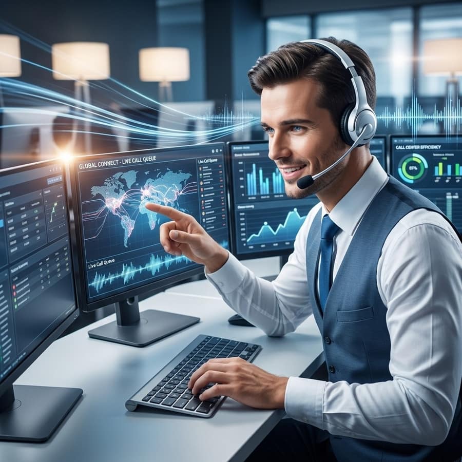 BelFront AI receptionist answering calls live
